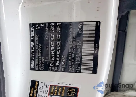 2022 Mercedes-Benz Gle 350 4Matic from USA, damaged, VIN 4JGFB4KB4NA649369